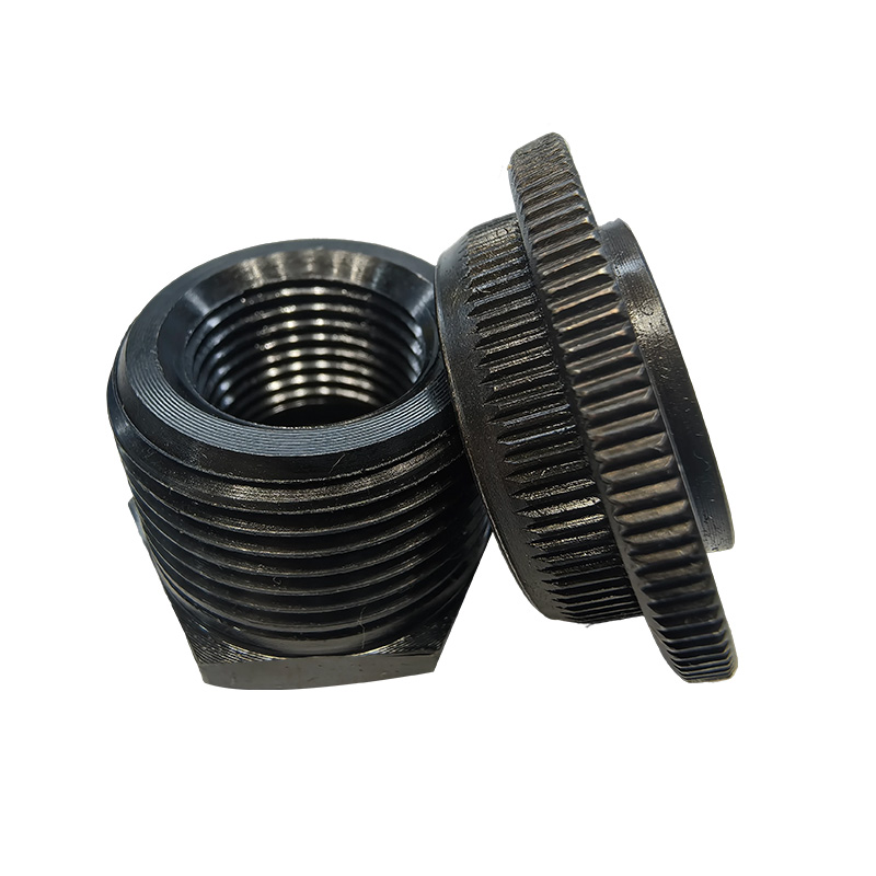 What are some professional measures to prevent loosening of the connection between the nuts and pipe fittings in stainless steel water heaters?