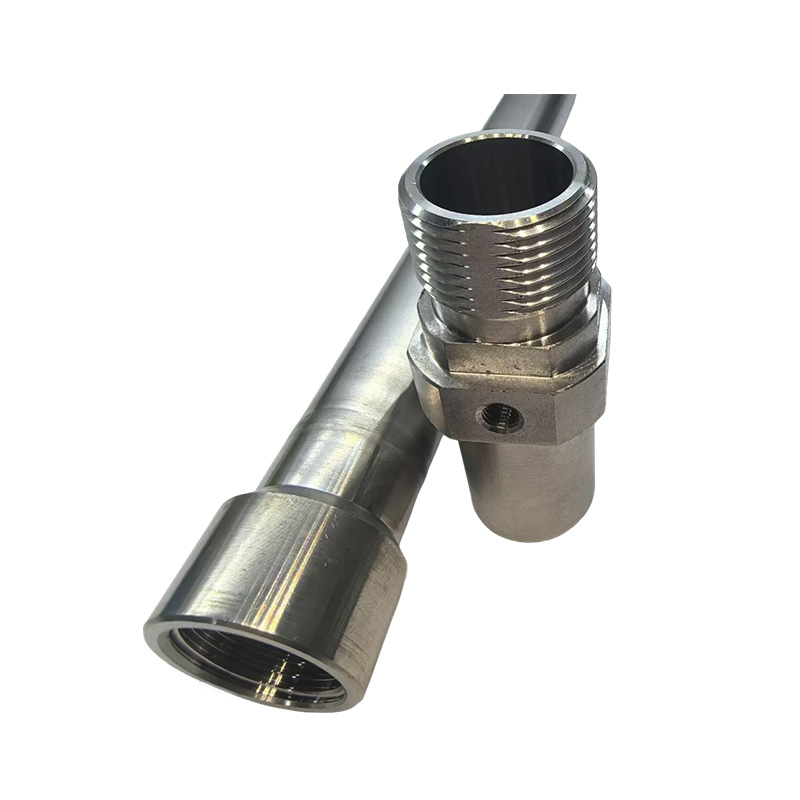 How to accurately determine the sealing effect when testing stainless steel connector series empty pipe joints?